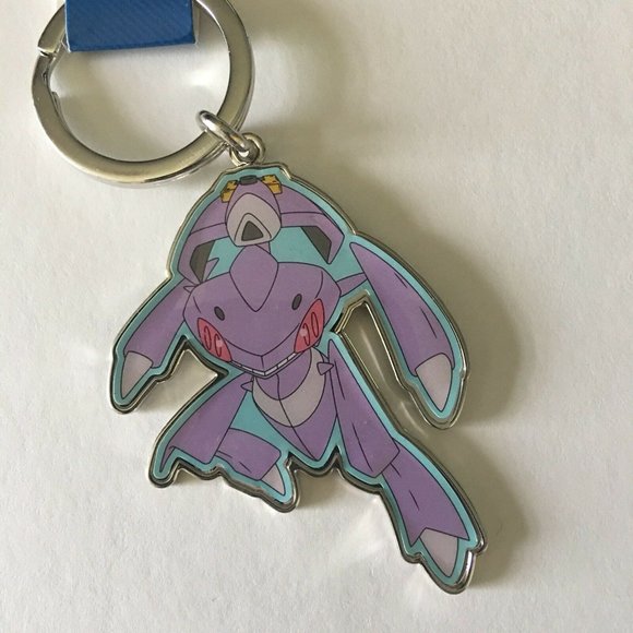 Pokemon GO Genesect Character Metal Key Chain Keychain Key Ring Nintendo New - Picture 5 of 12